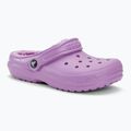 Детски чехли Crocs Classic Lined Orchid