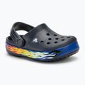 Детски джапанки Crocs Crocband Lights Clog Toddler deep navy 2