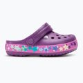 Детски джапанки Crocs Crocband Lights Clog Toddler аметист 3