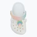 Детски джапанки Crocs Classic IAM Rainbow Unicorn CgT chalk 6