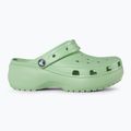 Дамски джапанки Crocs Classic Platform Clog fair green 3