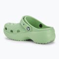 Дамски джапанки Crocs Classic Platform Clog fair green 4
