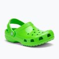 Детски джапанки Crocs Classic Neon Highlighter Clog green slime 2