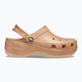 Дамски джапанки Crocs Classic Platform Glitter shitake 10