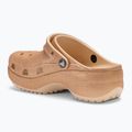Дамски джапанки Crocs Classic Platform Glitter shitake 4