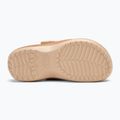 Дамски джапанки Crocs Classic Platform Glitter shitake 5