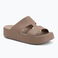 Дамски чехли Crocs Gateway Platform H-Strap latte