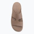Дамски чехли Crocs Gateway Platform H-Strap latte 5