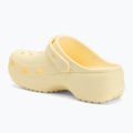 Дамски джапанки Crocs Classic Platform Clog buttercream 4