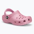 Crocs Classic Glitter Clog Toddler джапанки розов туид с блясък 2