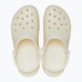 Дамски джапанки Crocs Classic Platform Glitter chalk 12