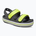 Crocs Crocband Cruiser Тоддлър сандали шистово сиво/киселинно