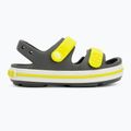 Crocs Crocband Cruiser Тоддлър сандали шистово сиво/киселинно 2