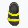Crocs Crocband Cruiser Тоддлър сандали шистово сиво/киселинно 4