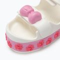 Детски сандали Crocs Crocband Cruiser Pet Kids white/pink tweed 7