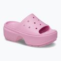 Дамски джапанки Crocs Stomp Slide pink tweed 8