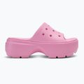 Дамски джапанки Crocs Stomp Slide pink tweed 2