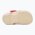 Детски джапанки Crocs Classic Heart Print Clog sandstone 5