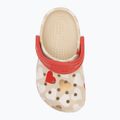 Детски джапанки Crocs Classic Heart Print Clog sandstone 6