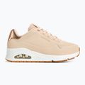 Дамски обувки SKECHERS Uno Shimmer Away beige 3