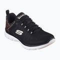Дамски обувки SKECHERS Flex Appeal 4.0 Wild Ballad black/leopard 2