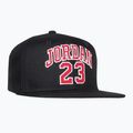 Детска шапка с козирка Nike Jordan Jersey Flatbrim black