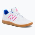 New Balance Audazo V6 Control IN Jr детски футболни обувки бели SJA3IWB6.M.045