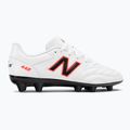 New Balance 442 V2 Academy FG детски футболни обувки бели JS43FWD2.M.035 2