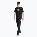 New Balance Essentials Stacked Logo Co мъжка тениска за тренировки черно NBMT31541BK 2