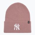 Зимна шапка 47 Brand MLB New York Yankees Haymaker mauve