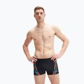 Мъжки къси панталони за плуване Speedo Tech Print black/orange 4