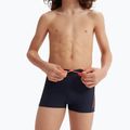 Детски бански Speedo Hyper Boom Logo Splice тъмносин/оранжев 13