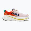 HOKA Bondi X blanc de blanc/flame мъжки обувки за бягане 2