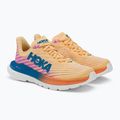 Дамски обувки за бягане HOKA Mach 5 orange-purple 1127894-ICYC 3