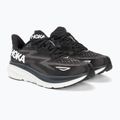 Дамски обувки за бягане HOKA Clifton 9 Wide black/white 4