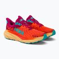 HOKA мъжки обувки за бягане Challenger ATR 7 flame/cherries jubilee 1134497-FCJB 3