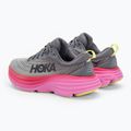 Дамски обувки за бягане HOKA Bondi 8 castlerock/strawberry 3