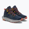 Мъжки ботуши за трекинг HOKA Anacapa 2 Mid GTX outer space/grey 4