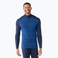 Мъжка термоактивна блуза Smartwool Merino 250 Baselayer 1/4 Zip Boxed deep navy color shift