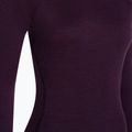 Дамска термоактивна блуза Smartwool Merino 250 Baselayer Crew Boxed purple iris heather 5