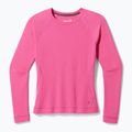 Дамска термоактивна блуза Smartwool Merino 250 Baselayer Crew Boxed power pink 6