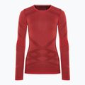 Дамска термоактивна блуза Smartwool Intraknit Thermal Merino Baselayer Crew scarlet/black