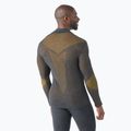 Мъжки термобельо Smartwool Intraknit Merino Baselayer 1/4 charcoal/honey gold термобельо с дълъг ръкав 2