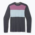 Мъжка термоактивна блуза Smartwool Thermal Merino Baselayer Colorblock Crew Boxed charcoal 3