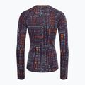 Дамски термобельо Smartwool Merino 250 Baselayer Crew Boxed с дълъг ръкав purple iris digi plaid 4