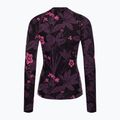 Дамска термоактивна блуза Smartwool Merino 250 Baselayer Crew Boxed purple iris floral 4