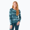 Дамска термална тениска Smartwool Merino 250 Baselayer Crew в кутия twilight blue mtn scape