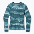 Дамска термална тениска Smartwool Merino 250 Baselayer Crew в кутия twilight blue mtn scape 6