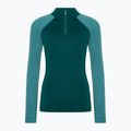 Дамски термобельо Smartwool Classic Thermal Merino Baselayer 1/4 Zip Boxed emerald thermal longsleeve 3