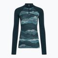 Дамска термоактивна блуза Smartwool Classic Thermal Merino Baselayer 1/4 Zip Boxed twilight 3